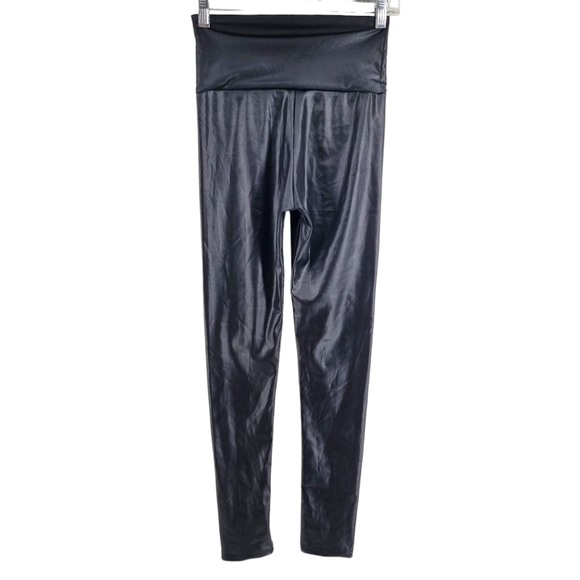 Oh Concept Women's Black High Waist Leggings Size One Size - Picture 8 of 9